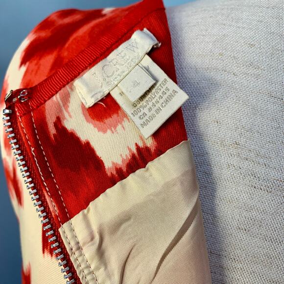 J. crew Winsome Super 120's Wool Dress in Blurry Rose Size 4 - Picture 6 of 9